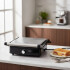 Sandwichera Con Grill Eléctrico Inox Ks-geinox5 SANDWICHERA GRILL KASSEL KS-GEINOX5