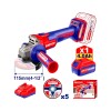 AMOLADORA ANG.115MM 20V C/BAT 900W EMTOP Amoladora Ang.115mm 20v C/bat 900w Emtop