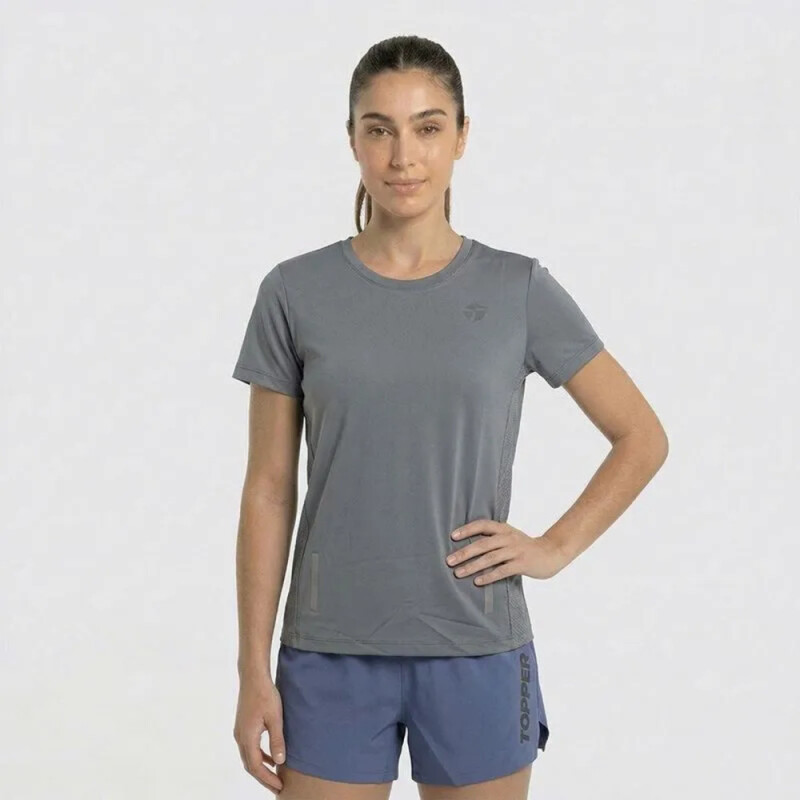 T-SHIRT MC WMN RNG SPRINT GRIS TURB