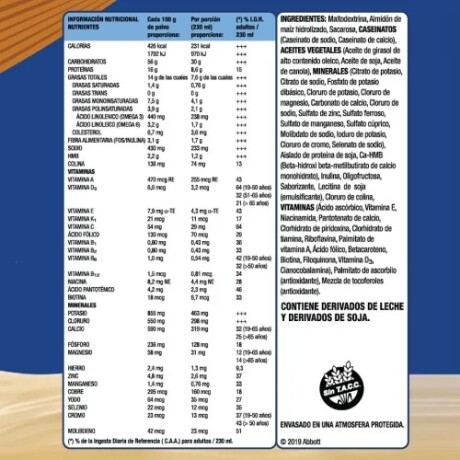 Ensure Advance complemento sabor vainilla 850g