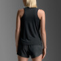 Bividi Running Aero Mesh Singlet Mujer Black/silver Reflective