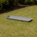 Plato de Maceta Jardinera 35CM - Color Gris Plato de Maceta Jardinera 35CM - Color Gris