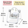 Mecedora Columpio Confort2Go Portátil Bright Starts Mecedora Columpio Confort2Go Portátil Bright Starts