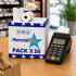 Rollo De Papel Térmico Para POS Impresora 57x40 mm Pack X50 Blanco 1