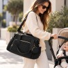 Bolso maternal XL ASH negro