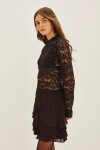 FALDA CHEETA PLAIN Negro