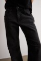 Jean wide leg Jade brillos negro