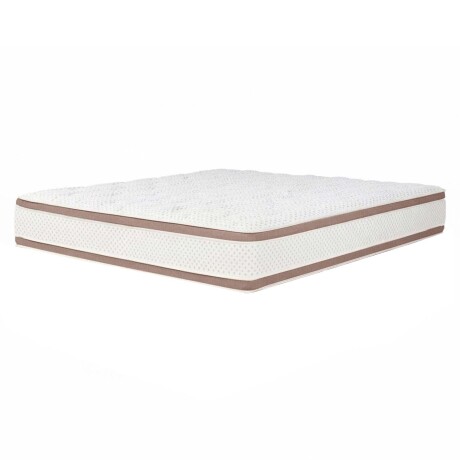 COLCHÓN SUPER KING ESPUMA BLANCO IVORY