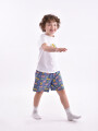 PIJAMA WILD KING REMERA + SHORT ESTAMPADO 1
