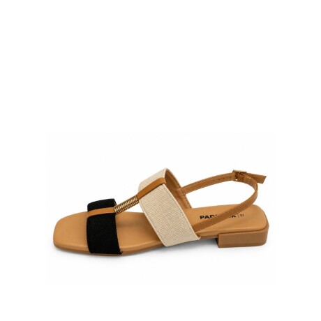 SANDALIA PAROS COMBINADA Beige