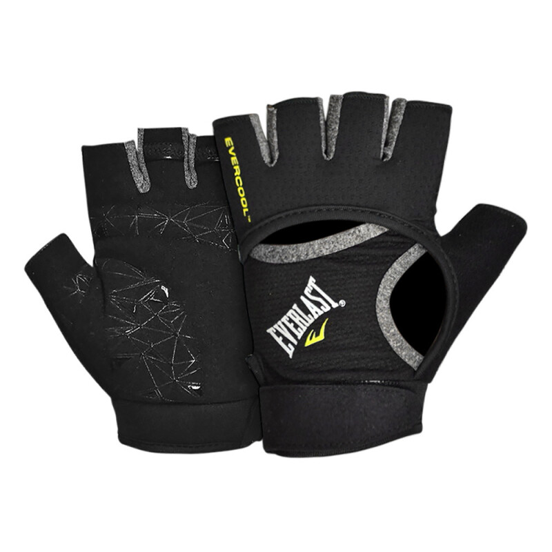 GUANTE DE PESAS VENTO EVERLAST BK/GY NEGRO