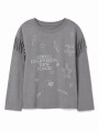 REMERA REBECA GRIS OSCURO