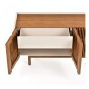 Aparador Buffet Dune Ripiado 1.6 - Linea Manhattan Off White