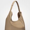 Bolso Dune en cuero graneado Vison