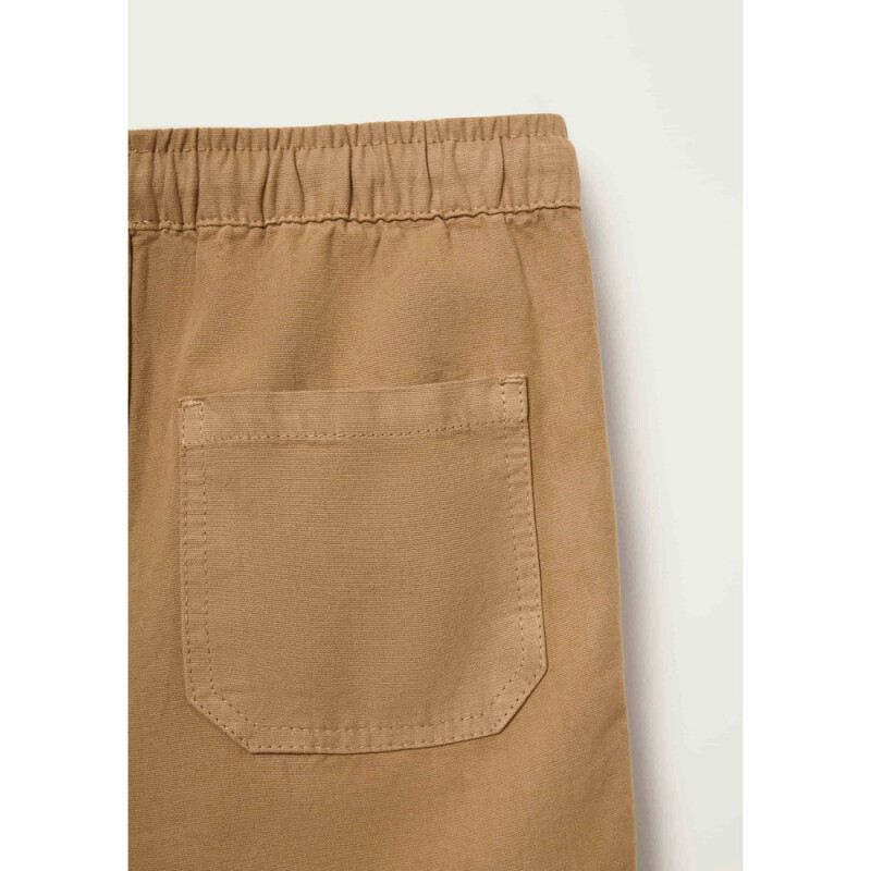 SHORTS MASC MARROM MEDIO