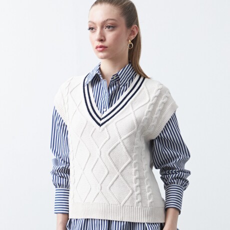 CHALECO ANTLIA Crudo