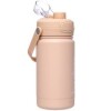 Botella doble pared termico BUBA beige