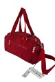 Morral con bolsillos Rojo