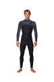 Hyperfreak 4/3+ mm - Chest Zip Full Wetsuit Black Graphite