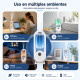 Humidificador Difusor Aromatizador Marca Youhome Eléctrico Usb Con Luz Led Pantalla Digital Aromaterapia Nebulizador Portátil Humidificador Difusor Aromatizador Marca Youhome Eléctrico Usb Con Luz Led Pantalla Digital Aromaterapia Nebulizador Portátil