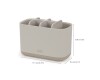 Portacepillos de Dientes Joseph Joseph EasyStore™ Ecru - PREVENTA Portacepillos de Dientes Joseph Joseph EasyStore™ Ecru - PREVENTA