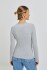 BLUSA ML FEM CINZA MESCLA