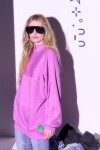 Hoodie desaparecí fucsia