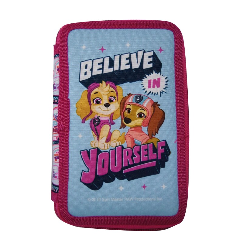 Cartuchera Disney Paw Patrol Your Self Celeste - Fucisa