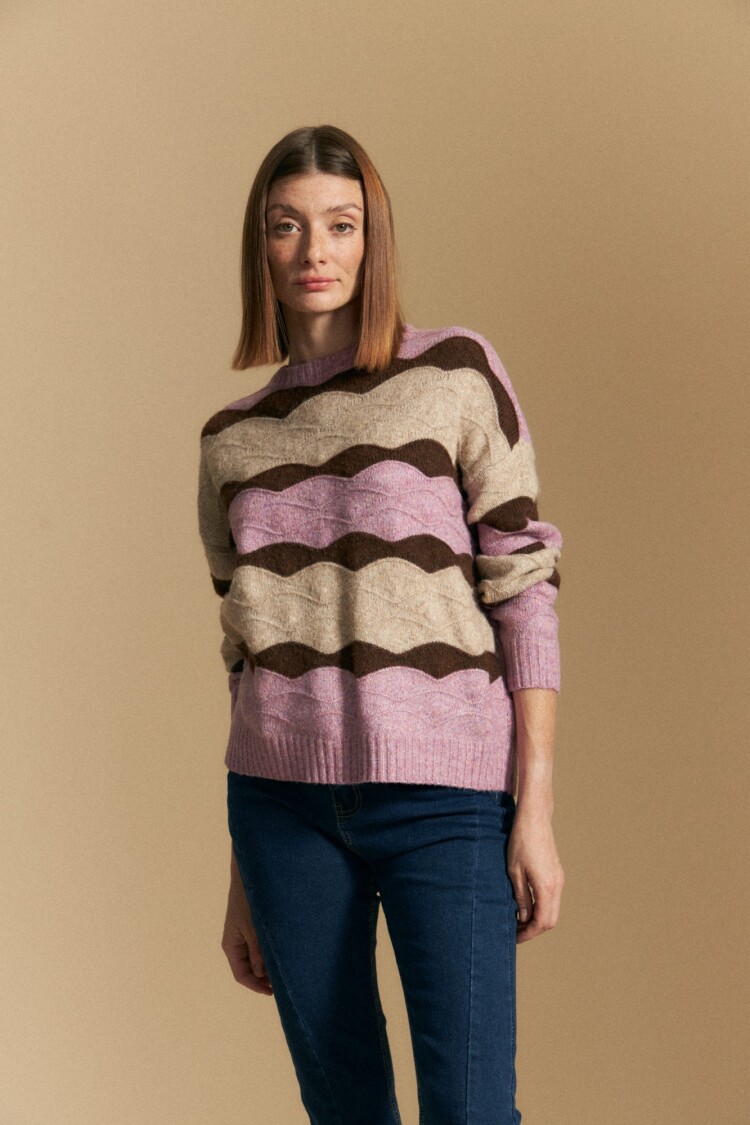 SWEATER DOLO Lila Amatista