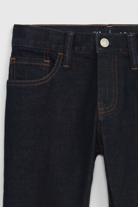 Jean Slim Niño Rinse Washed Indigo