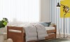 Cama Marinera Doublé 1 Plaza Madera Maciza - Linea Funcional Marrón