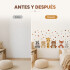 Vinilo Decorativo Infantil Animales de la Selva 60 x 30 cm Marrón 1