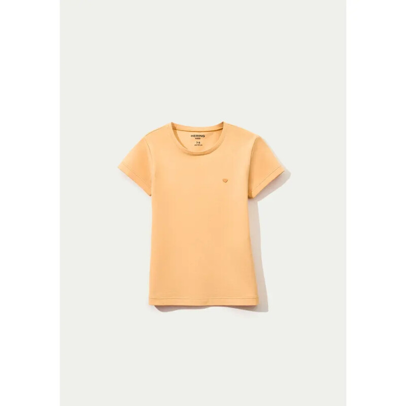 CAMISETA MM FEM LARANJA CLARO