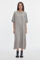 Vestido Pad Washed Grey