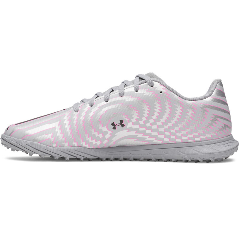 UA U Shadow Club 4 Turf-WHT GRY-035