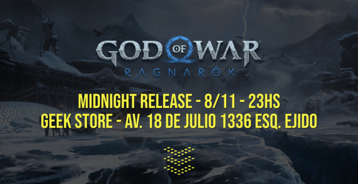 Midnight Release God of War: Ragnarok