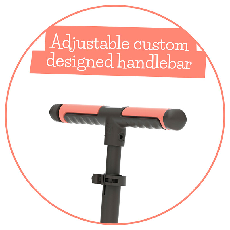 Monopatín Plegable Flexxi Rosa Chillafish Monopatín Plegable Flexxi Rosa Chillafish