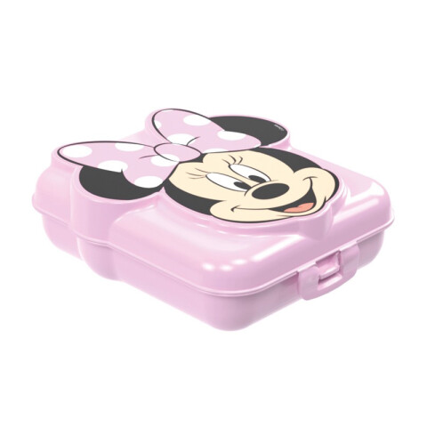 Sandwichera 3D Plástica Minnie Color Surtidos 12 x 14 cm U