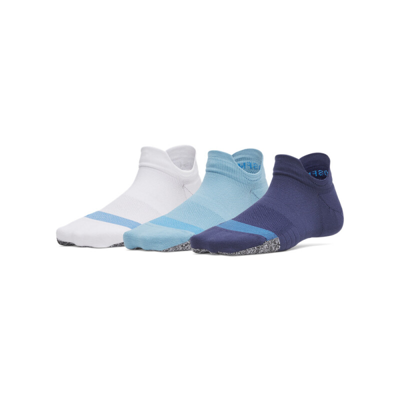 Womens UA Breathe 3pk NS Tab-BLU BLU-403