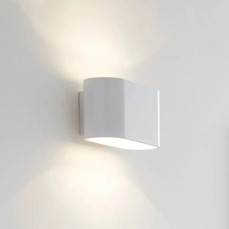 ABOGAG9 Lámpara Bidireccional Golden Oval Blanca
