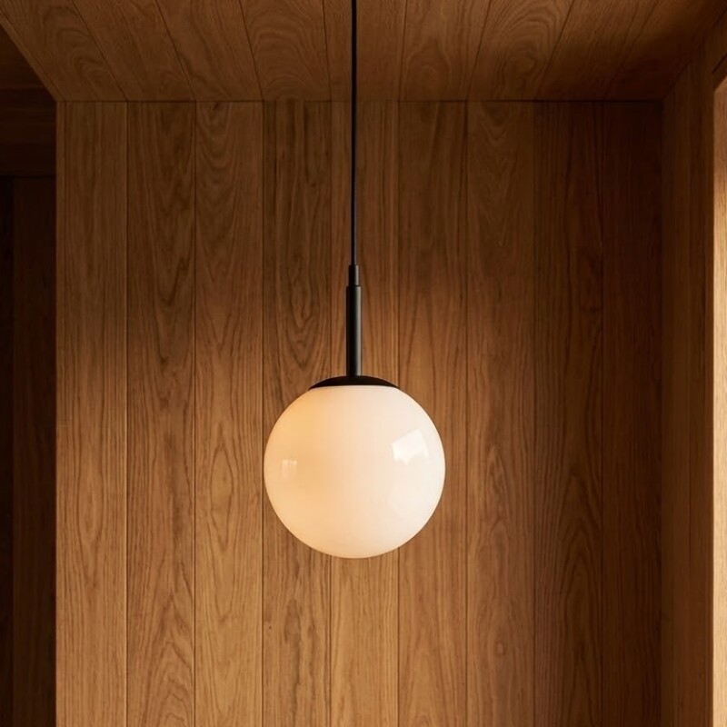 ARTEFACTO COLGANTE DECORATIVO VENANCIO 1 Lámpara Colgante Venancio 1 Negro ø 15 cm