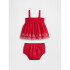 V-G EYELET TANK SET PURE RED V2