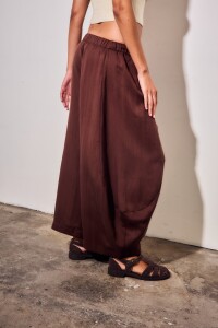 Babucha Lyocell Marron