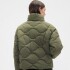 V-TRANSITIONAL QUILTED JACKET OLIVE NIGHT