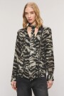 CAMISA SMOKE ZEBRA Negro