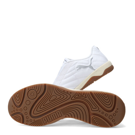 Championes de Hombre Puma Futbol Sala Tifosi Calcio Ls Blanco - Negro