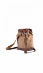 MOCHILA BOHO TABACO Y KAKI