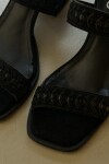 Sandalia Trama Negro