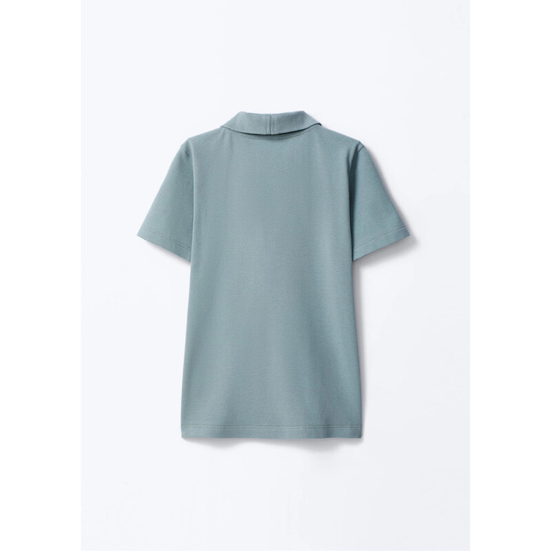 CAMISA POLO MM MASC VERDE MEDIO