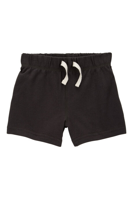 Set tres piezas de algodón, short, remera henley y body manga corta Sin color